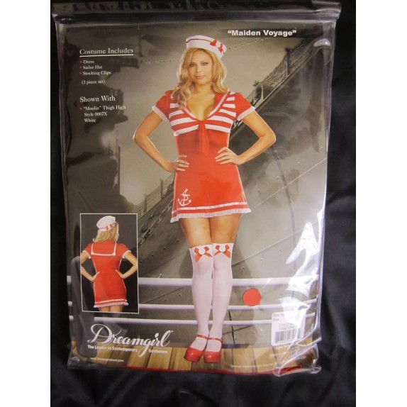 MAIDEN VOYAGE COSTUME MARINAIA SEXY PER DONNA TAGLIA GRANDE