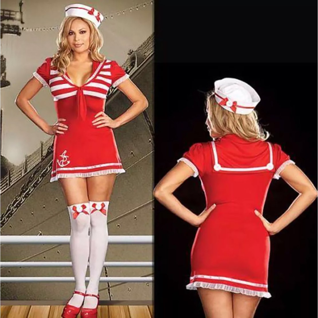 MAIDEN VOYAGE COSTUME MARINAIA SEXY PER DONNA...