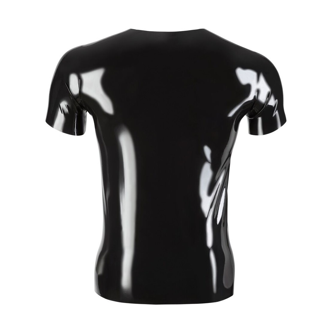 LATEX SHIRT MAGLIETTA UOMO MANICHE CORTE