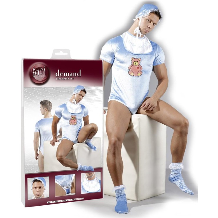 BODY TRAVESTIMENTO DA NEONATO PER SCHIAVO-SLAVE