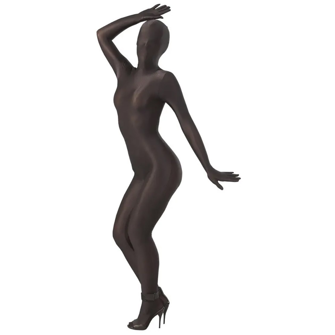 TUTA IN SPANDEX NERA UNISEX PHANTOMANZUG