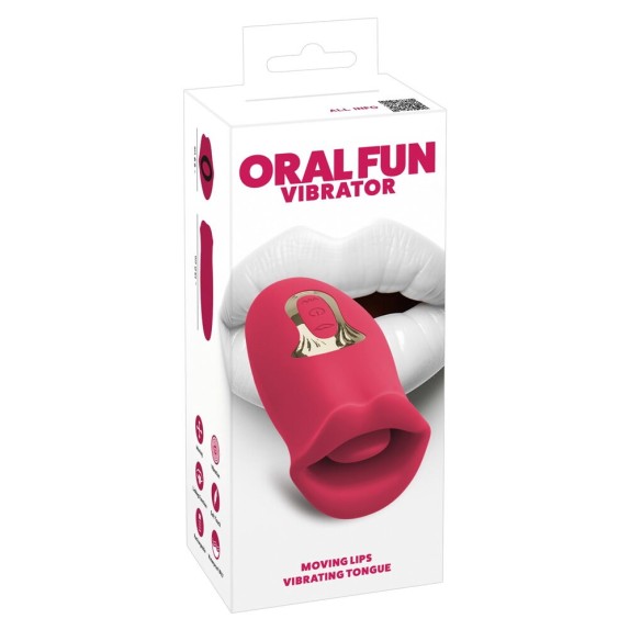 VIBRATORE E STIMOLATORE CLITORIDEO CON BOCCA VIBRANTE E CON MOVIMENTO MIA SICILIA