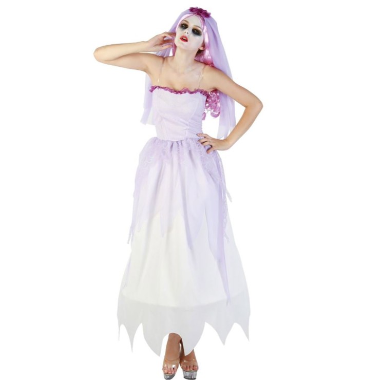COSTUME SEXY DA SPOSA ZOMBIE HALLOWEEN 2