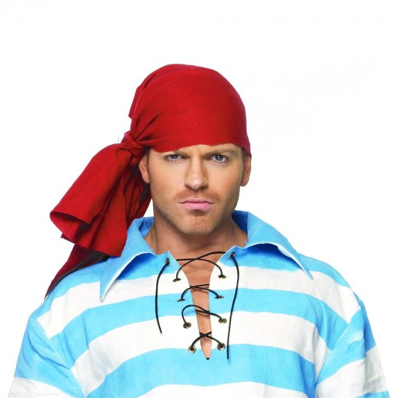 COSTUME TRAVESTIMENTO SEXY PER UOMO DA PIRATA 4 PEZZI