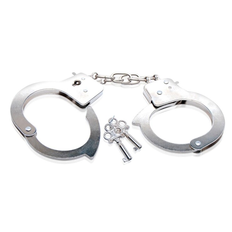 MANETTE IN METALLO PER GIOCHI SADOMASO SEX TOY HANDCUFFS 2