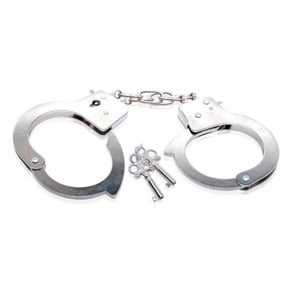 MANETTE IN METALLO PER GIOCHI SADOMASO SEX TOY HANDCUFFS