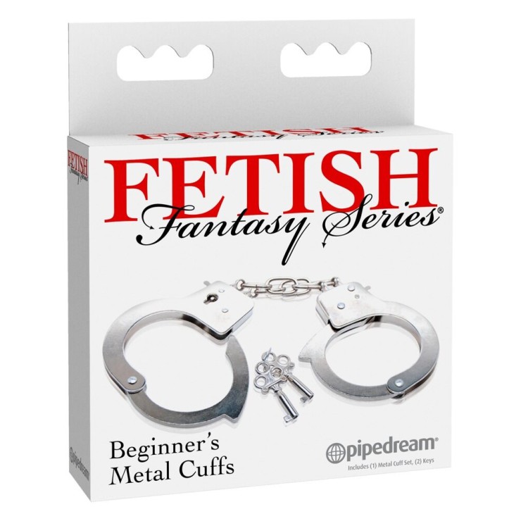 MANETTE IN METALLO PER GIOCHI SADOMASO SEX TOY HANDCUFFS