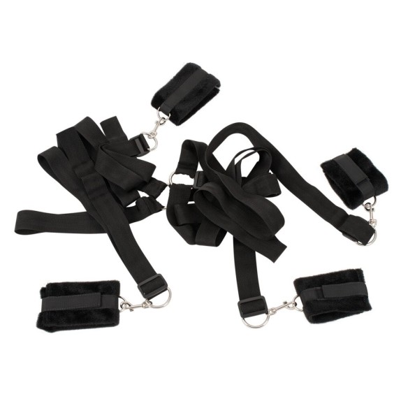 COSTRITTIVO CON MANETTE E CAVIGLIERE SEX TOY DA LETTO
