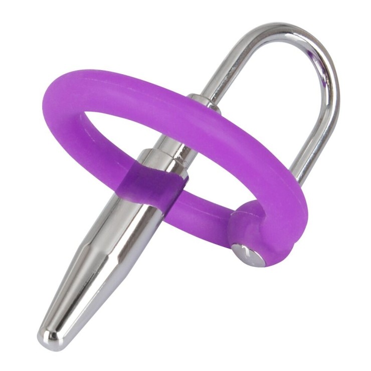 ANELLO PER GLANDE IN SILICONE CON SONDA URETRALE PENISPLUG 2