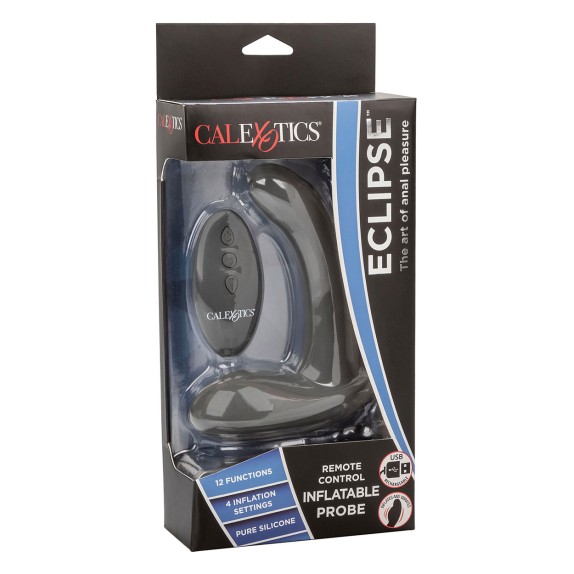 STIMOLATORE PROSTATA GONFIABILE E VIBRANTE CON TELECOMANDO ECLIPSE