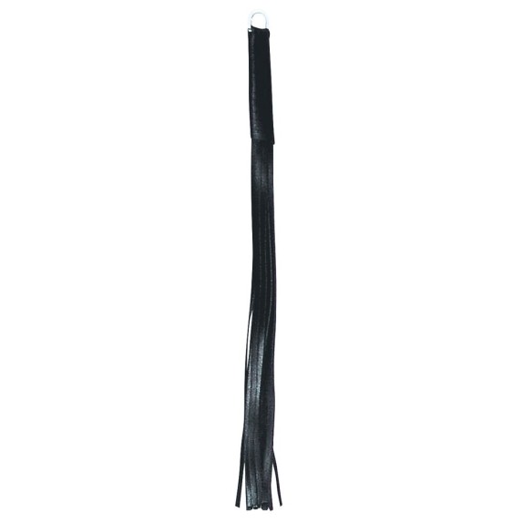FRUSTA CON FRANGE IN PELLE SEX TOY CON MANICO MORBIDO