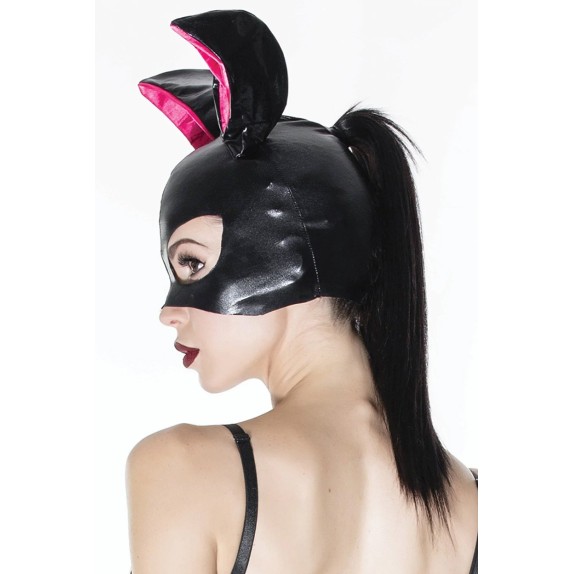 MASCHERA DA CONIGLIETTA CON GUANTI