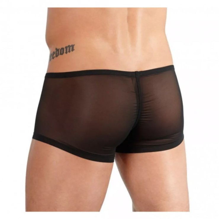 BOXER MORBIDI TRASPARENTI SEXY PER UOMO CON ANELLO PER... 2
