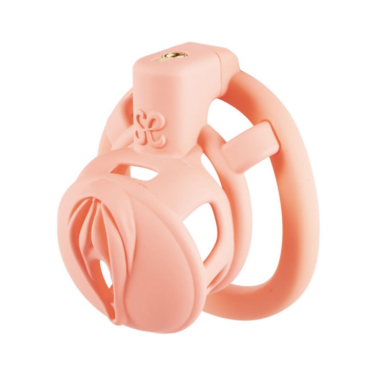 CINTURA DI CASTITÀ A FORMA DI VAGINA PER UOMO CON...