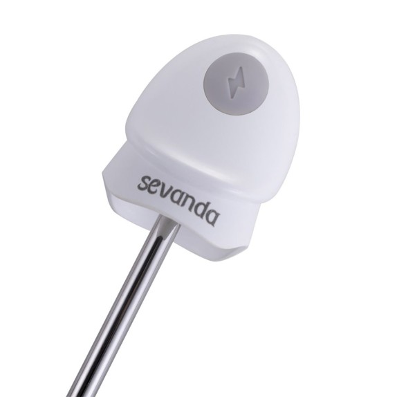 SONDA URETRALE IN METALLO CON SCOSSE ELETTRICHE E VIBRAZIONI E-STIM SEVANDA