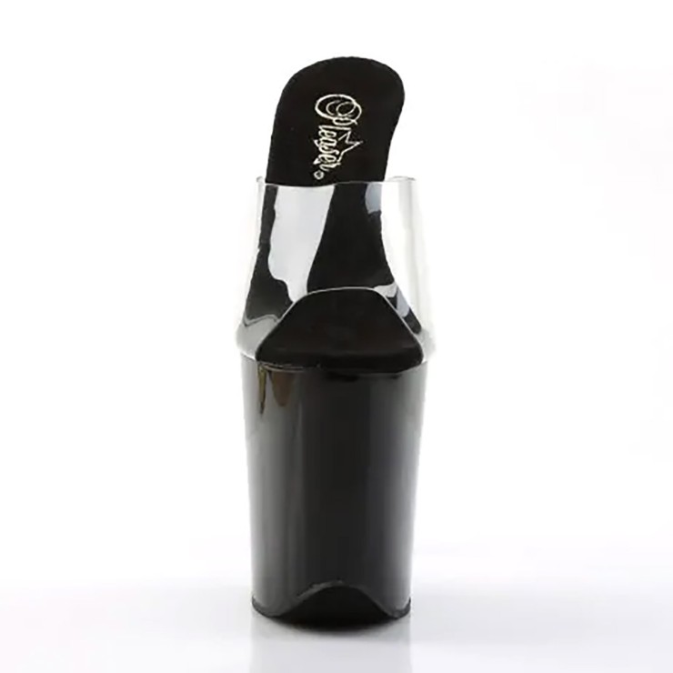 SANDALO SEXY TACCO 20 CM NERO LAP-POLE DANCE 2
