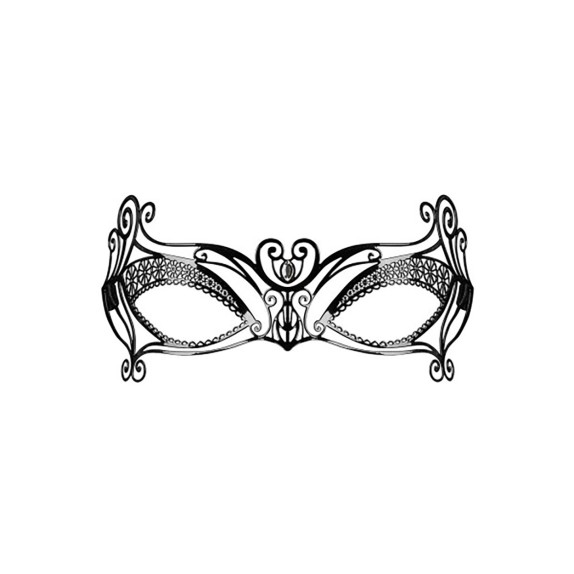 MASCHERA SEXY IN METALLO PER DONNA