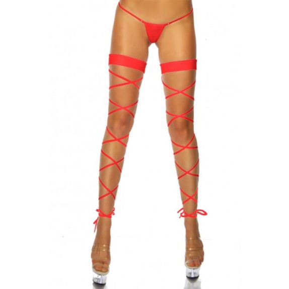 CALZE STRINGATE SEXY CON PERIZOMA PER DONNA