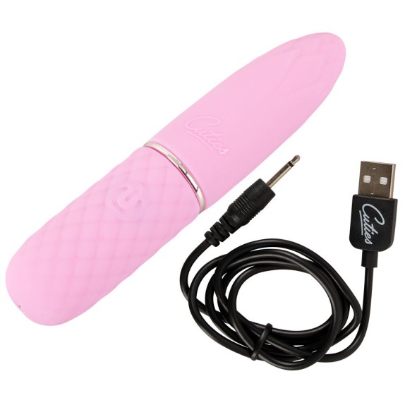 MINI VIBRATORE VAGINALE SEX TOY RICARICABILE IN SILICONE CUTIES