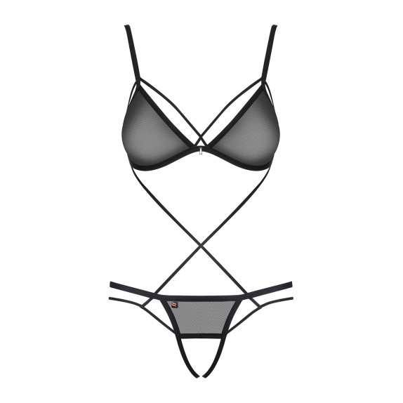 BODY A PERIZOMA SEXY PER DONNA APERTO SUL CAVALLO 875-TEDDY