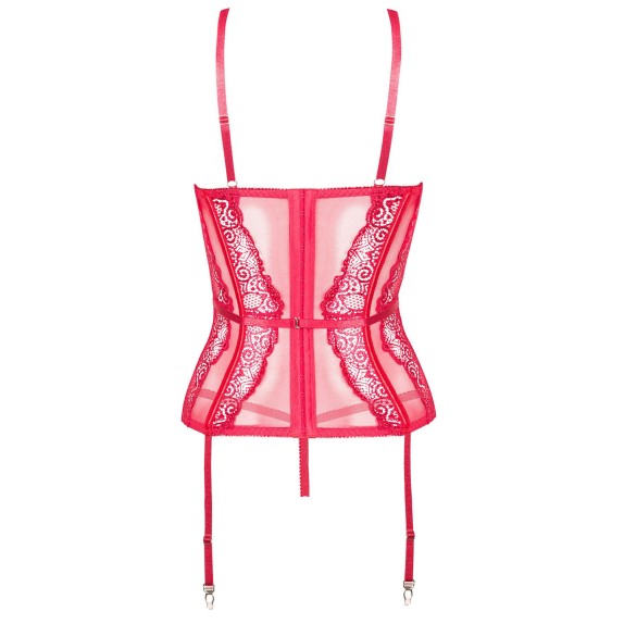 SEXY GUEPIERE PER DONNA RAVENNA IN PIZZO E TOULLE CON CINTURINO