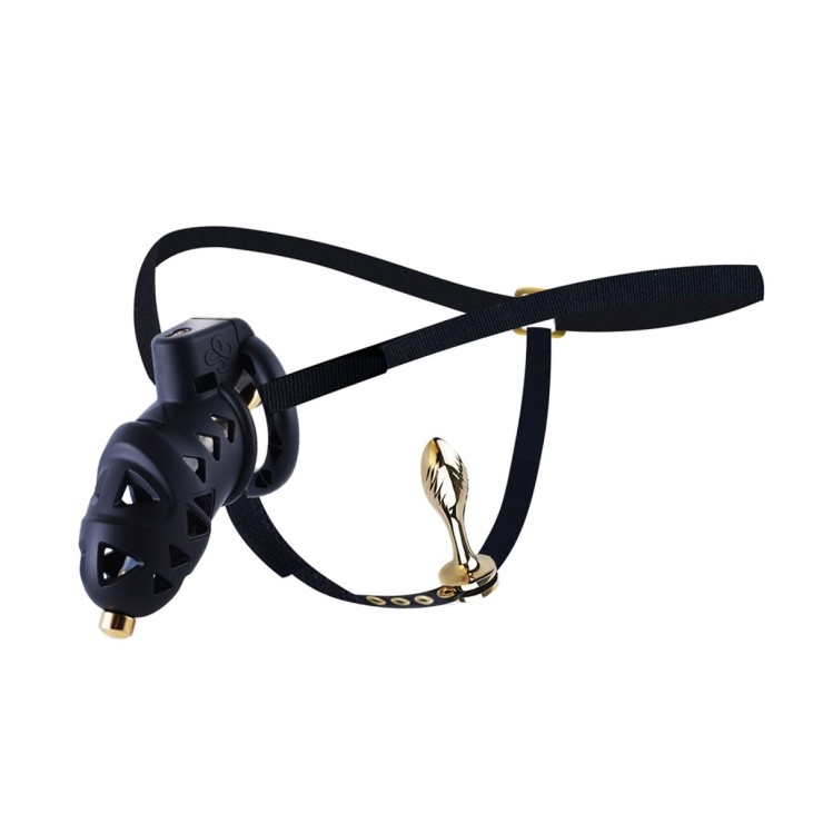 copy of CINTURA DI CASTITA' UOMO CON SONDA URETRALE, PLUG...