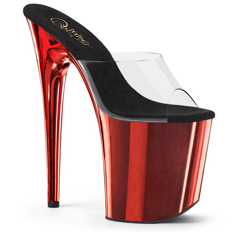 SANDALO SCARPA SEXY PER POLE LAP DANCE PLEASER TACCO 20...