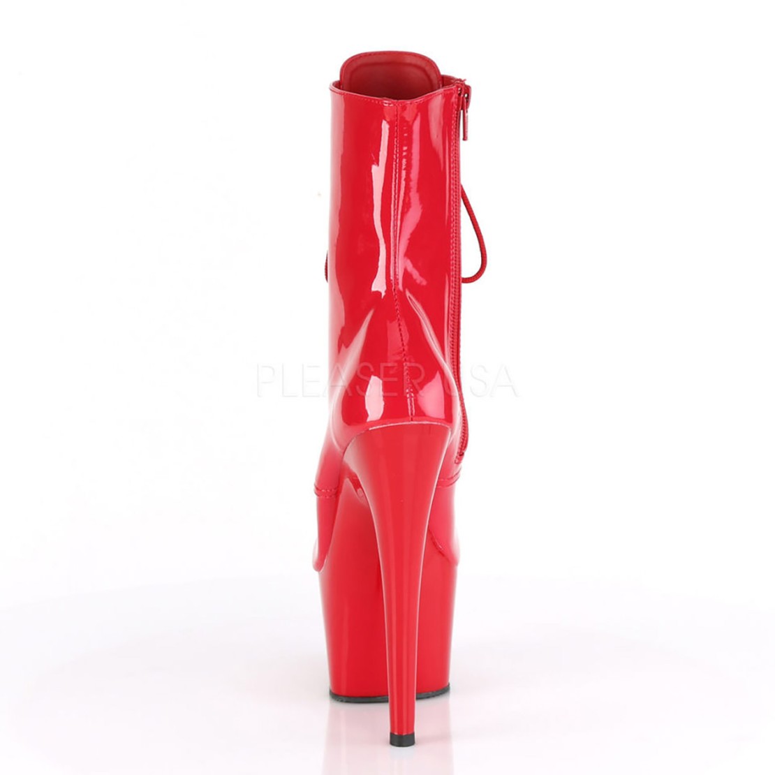 STIVALETTI SEXY PER DONNA IN VERNICE ROSSA...