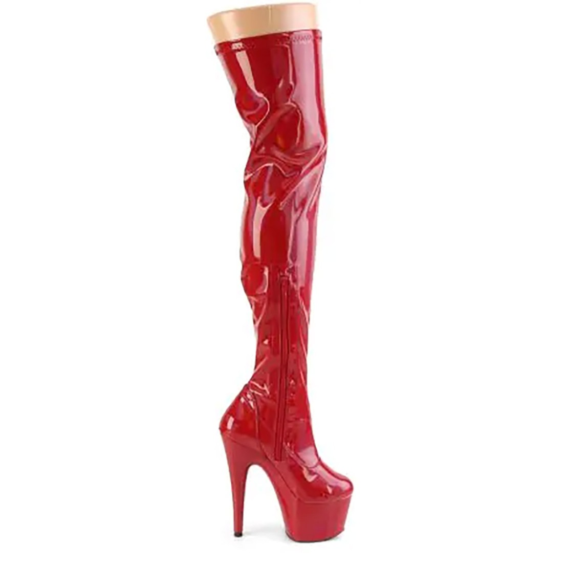 STIVALI SEXY PER DONNA TACCO 18 cm IN VERNICE...