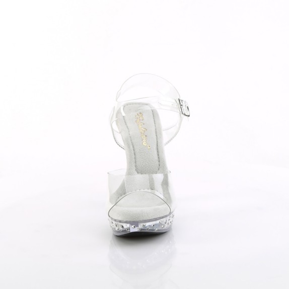 SANDALO SEXY PER DONNA TACCO 12 cm CON STRASS COCKTAIL FABULICIOUS