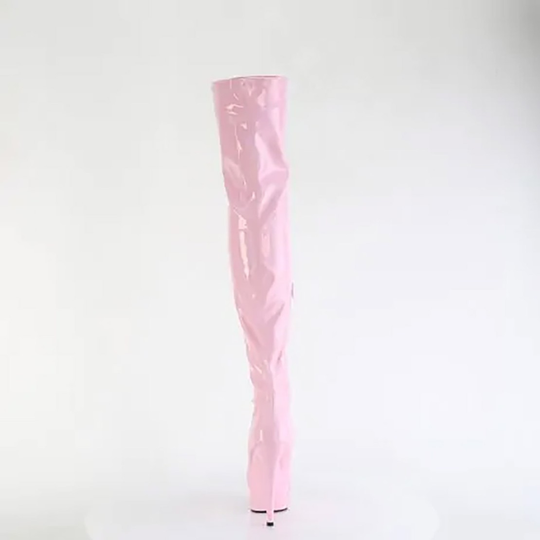 STIVALI ROSA SEXY TACCO 18 CM CON STRASS PER...