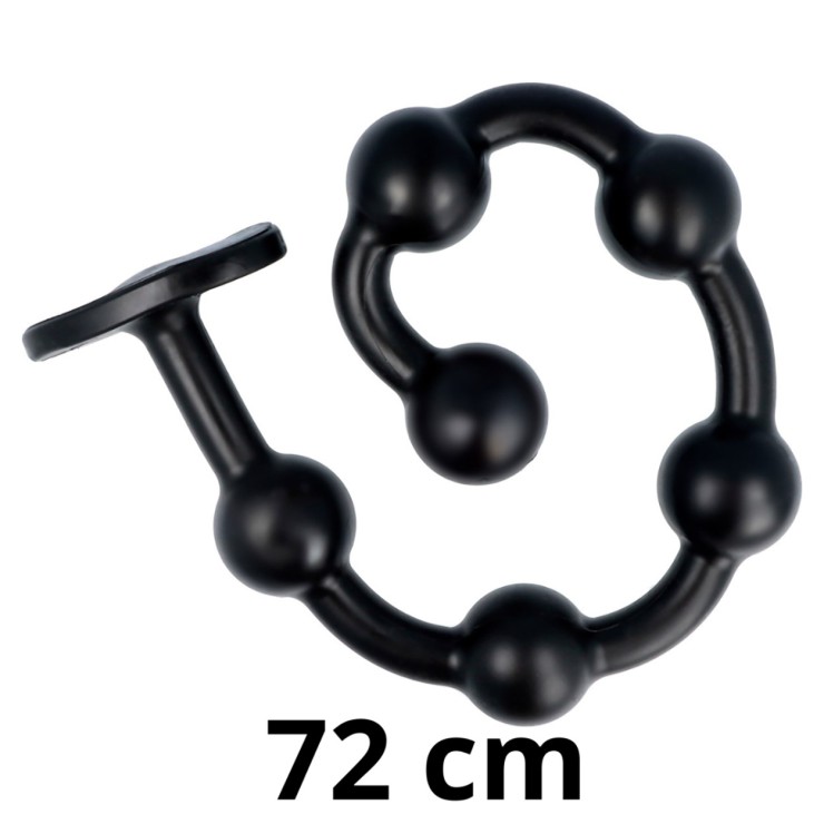 PALLINE ANALI MEDIE DIMENSIONI IN SILICONE LUNGHE 72 CM...
