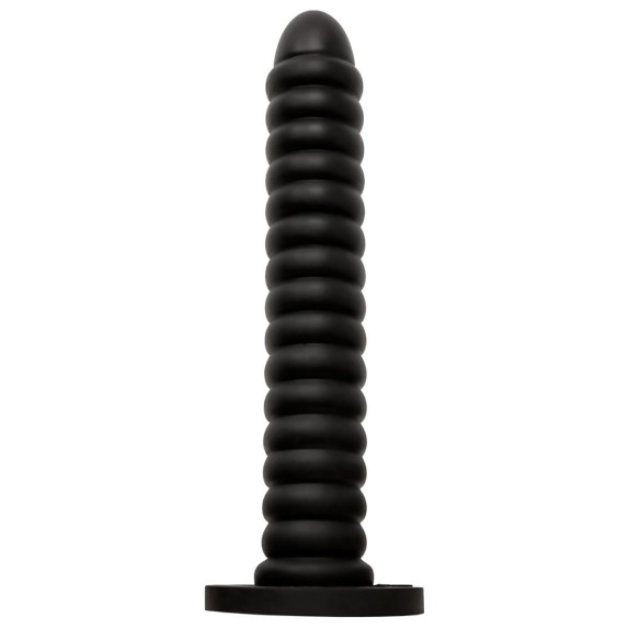 TAPPO ANALE DI GRANDI DIMENSIONI IN SILICONE CON FORO PER VENTOSA 63,5 CM VIRGITE