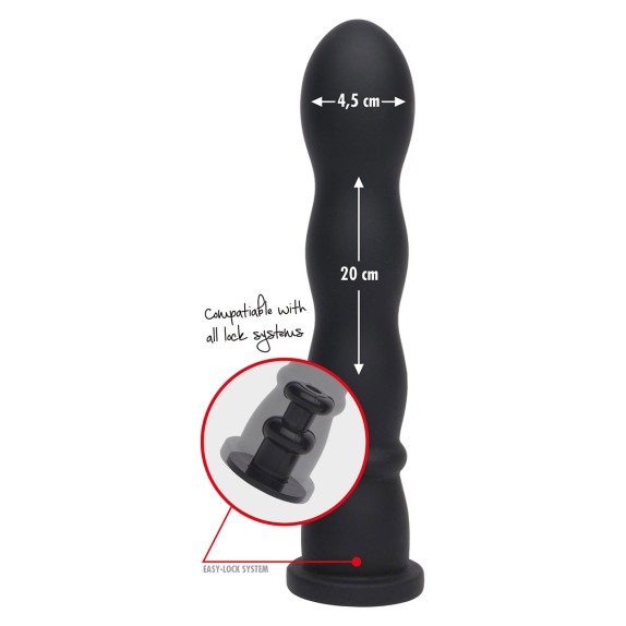 DILDO VAGINALE ANALE 20 CM PER FUCK MACHINE BANGERS WAVE DONG