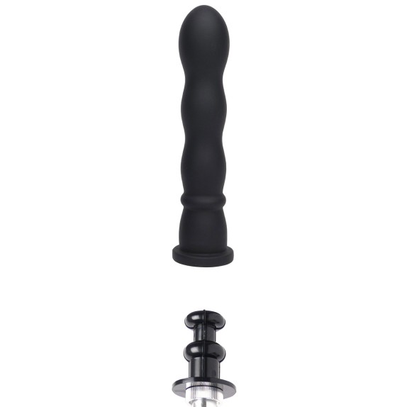 DILDO VAGINALE ANALE 19 CM PER FUCK MACHINE BANGERS RIBBED DONG