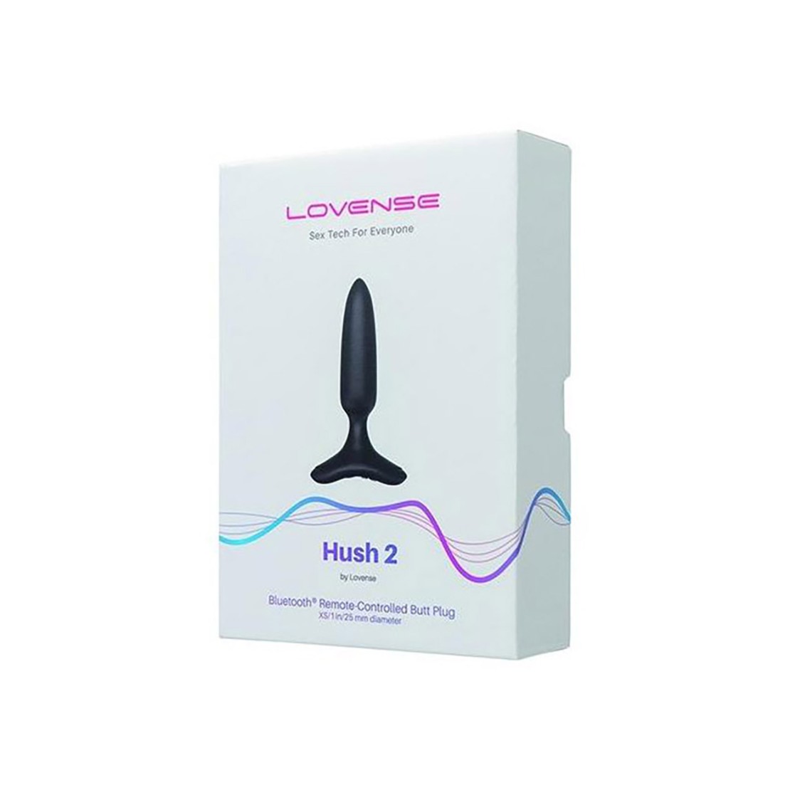 HUSH 2 XS LOVENSE PLUG ANALE CON APP DIAMETRO...