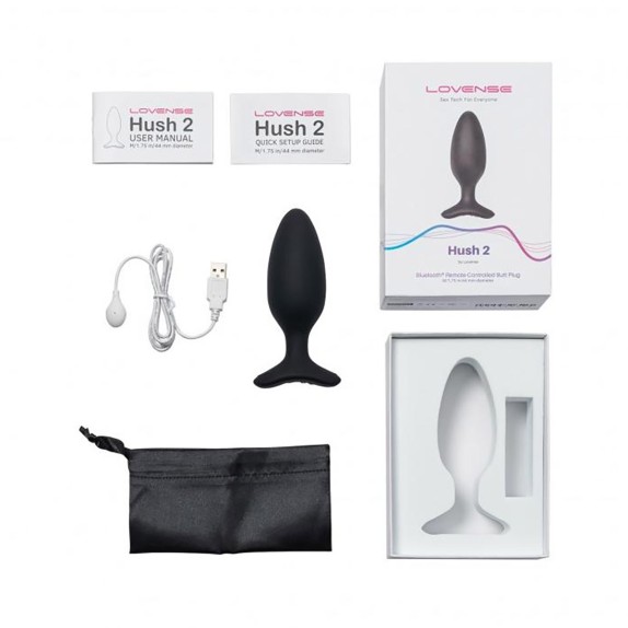 copy of HUSH 2 LOVENSE PLUG ANALE CON APPLICAZIONE DIAMETRO 4,4 CM LOVENSE