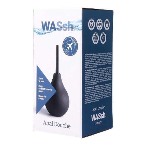 DOCCIA ANALE FORMATO VIAGGIO PER LA PULIZIA INTIMA WASSH ANAL DOUCHE