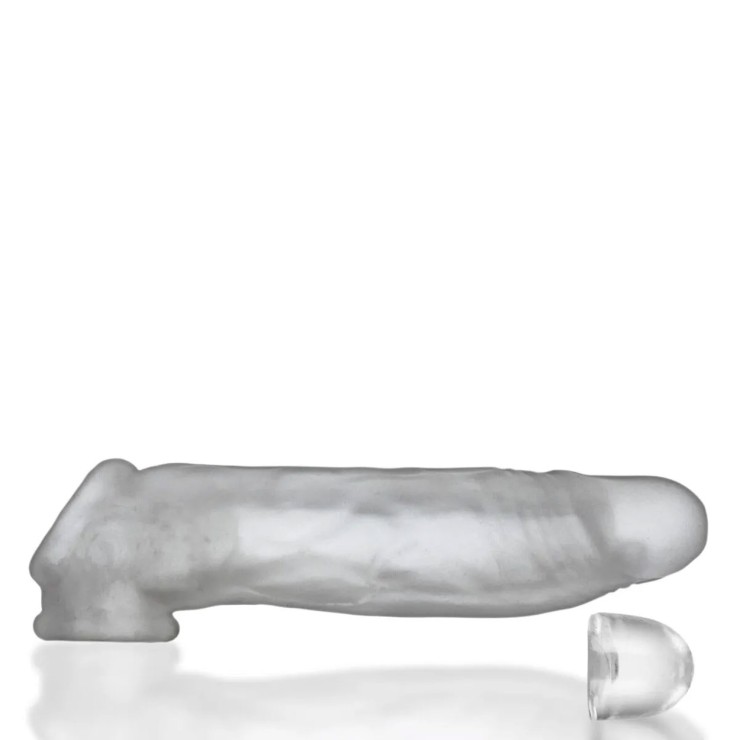 GUAINA E PROLUNGA PER PENE CON INSERTO PUNTA PIENA E... 2