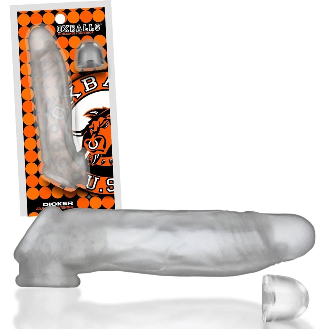 GUAINA E PROLUNGA PER PENE CON INSERTO PUNTA...
