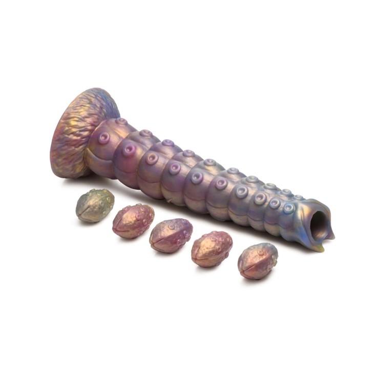 DILDO TENTACOLO CAVO CON UOVA LARVA GRANDI DIMENSIONI CON...