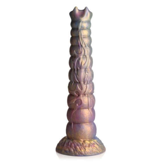 DILDO TENTACOLO CAVO CON UOVA LARVA GRANDI DIMENSIONI CON VENTOSA