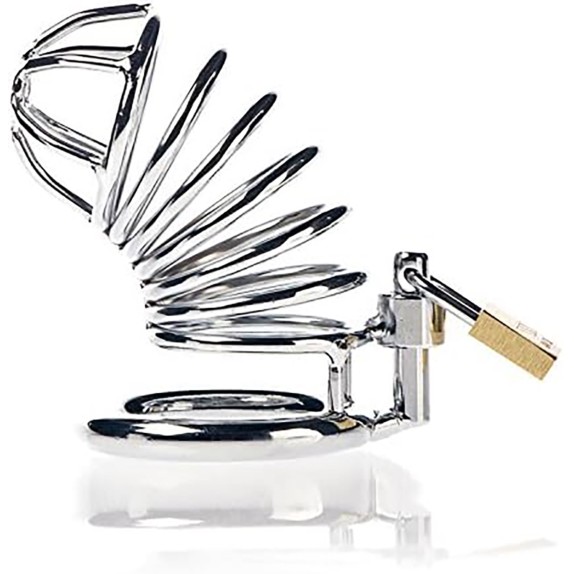 GABBIA PER PENE IN ACCIAIO CON LUCCHETTO SPIRAL