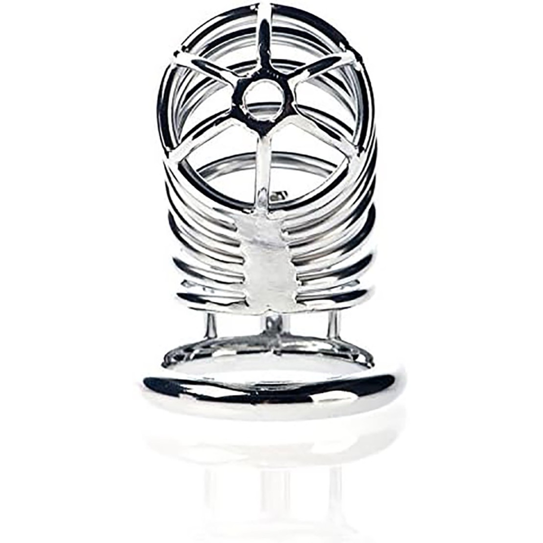 GABBIA PER PENE IN ACCIAIO CON LUCCHETTO SPIRAL