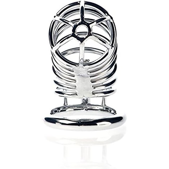 GABBIA PER PENE IN ACCIAIO CON LUCCHETTO SPIRAL