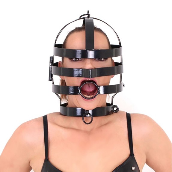 MASCHERA SADOMASO KIOTOS IN ACCIAIO INOSSIDABILE