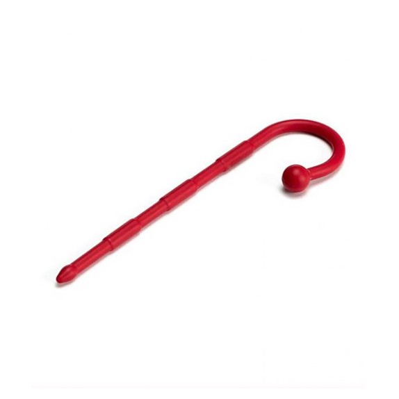 SONDA URETRALE IN SILICONE FLESSIBILE ROSSO 12.7 CM