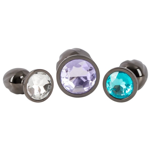 copy of SET 3 PLUG ANALE CON GIOIELLO CON DESIGN A SPIRALE ANOS