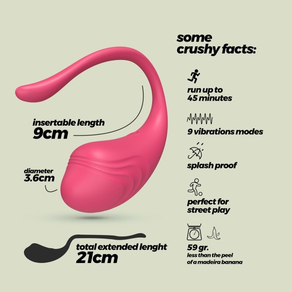 copy of OVETTO VAGINALE VIBRANTE SEX TOY WIRELESS RICARICABILE TAMAGO