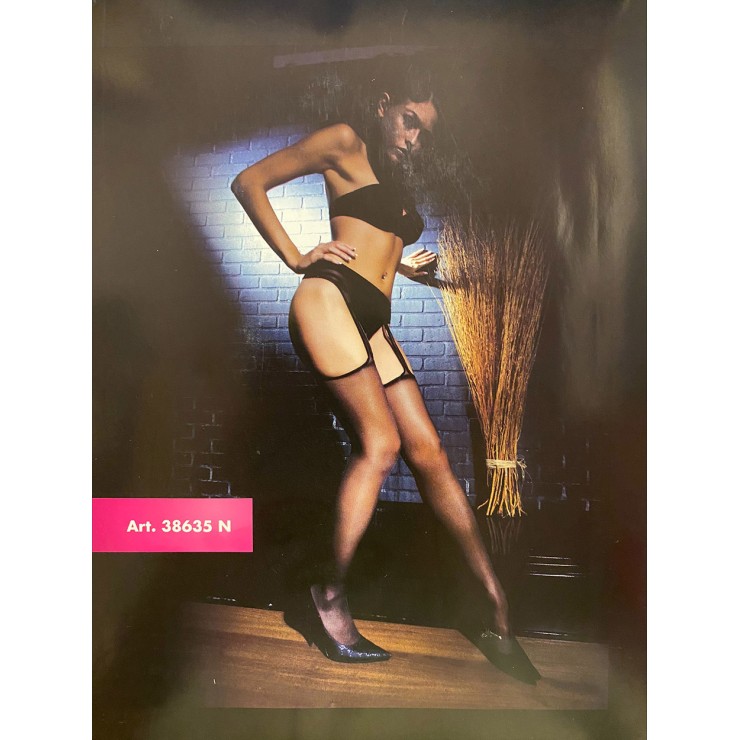 COLLANT APERTI SEXY DONNA EFFETTO REGGICALZE CON CALZE...